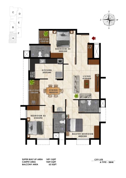 citylite-floor-plan-A