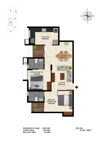 citylite-floor-plan-A
